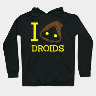 I Heart Droids Hoodie